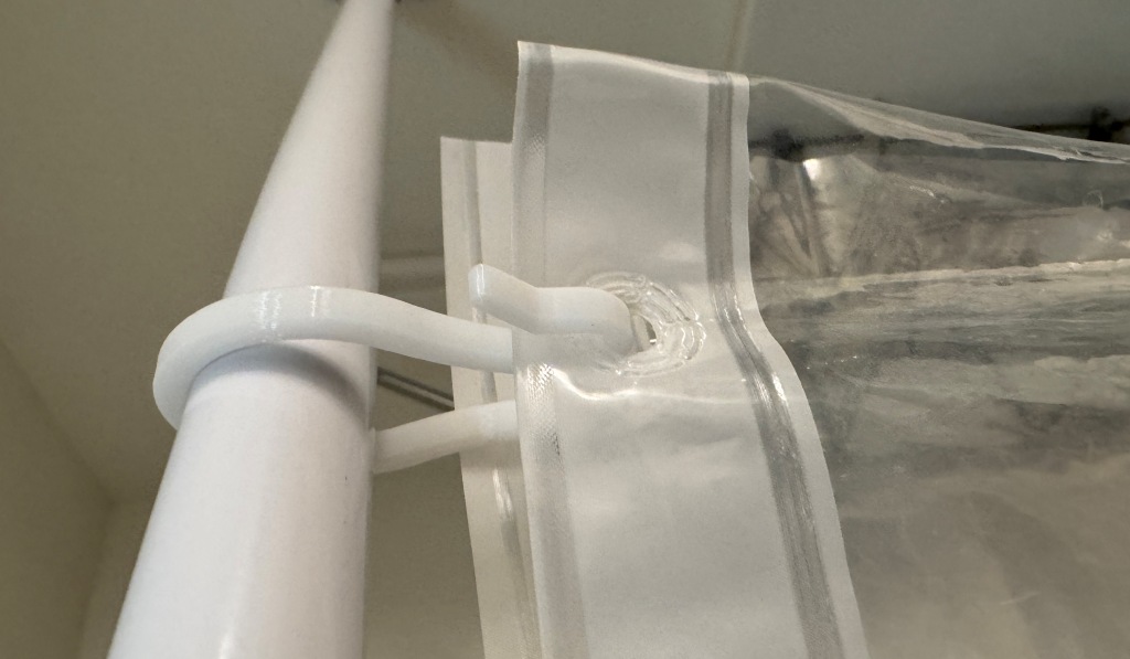 Shower Curtain Double Hook