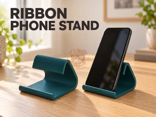 RIBBON PHONE STAND