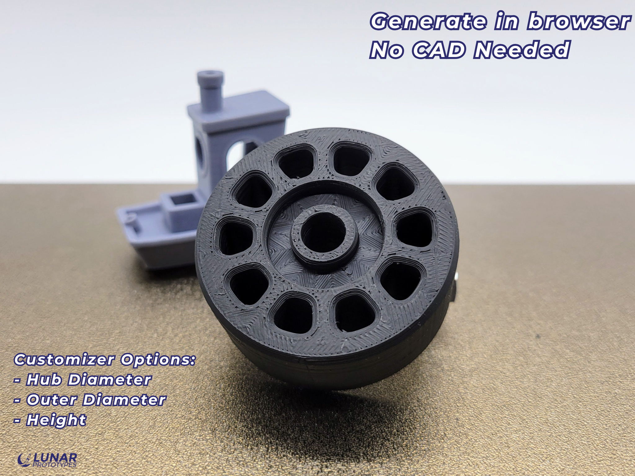 Replacement Caster Wheel Generator
