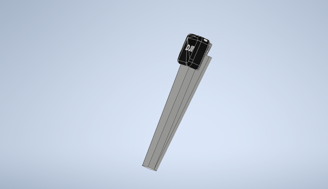 Miniatura 2 do modelo 3D DJI mic mini Handle