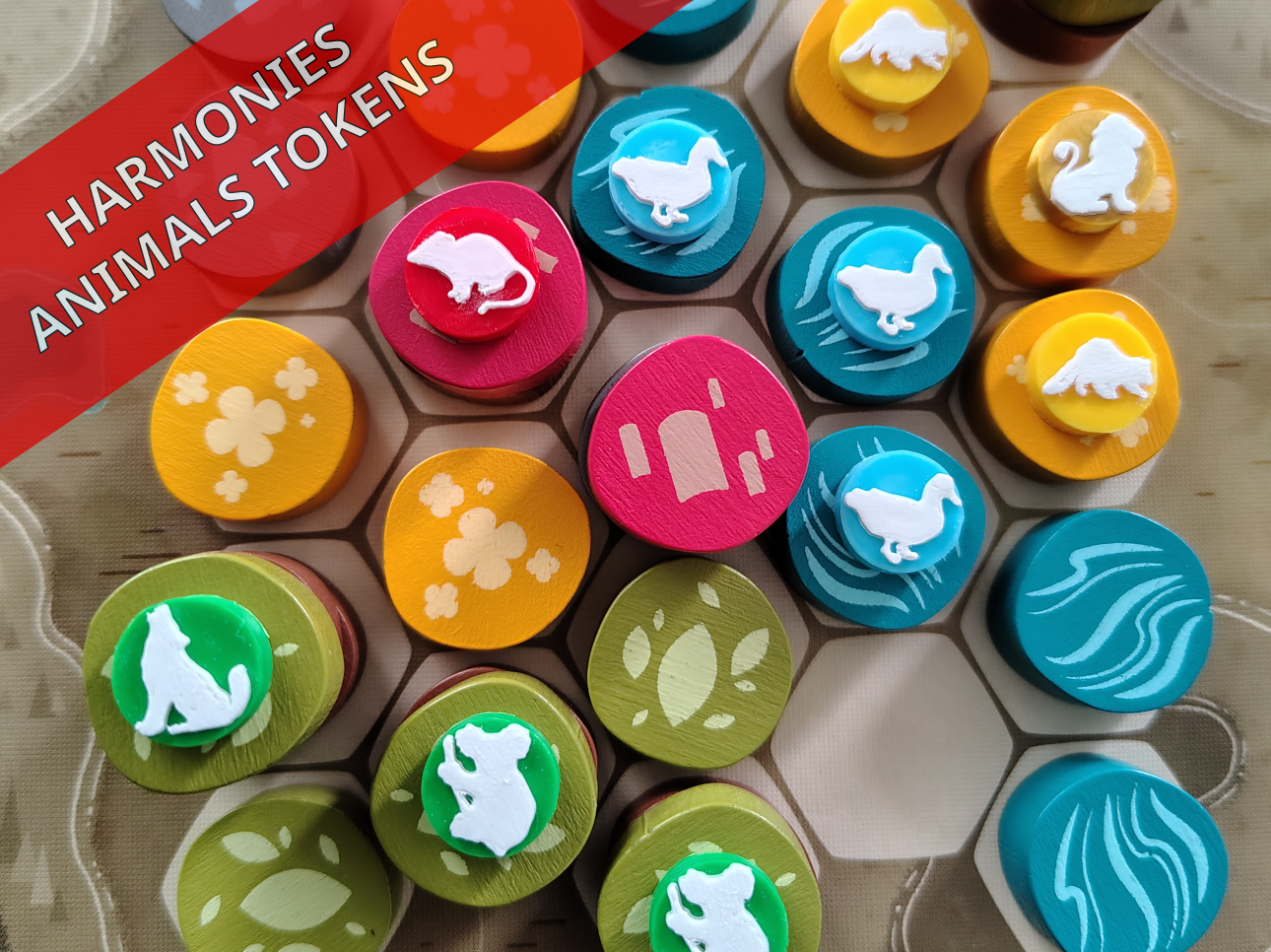 Harmonies - Animals Tokens
