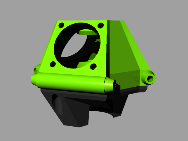 Delta Effector for E3D Revo Micro STEP FILES NO LOGO