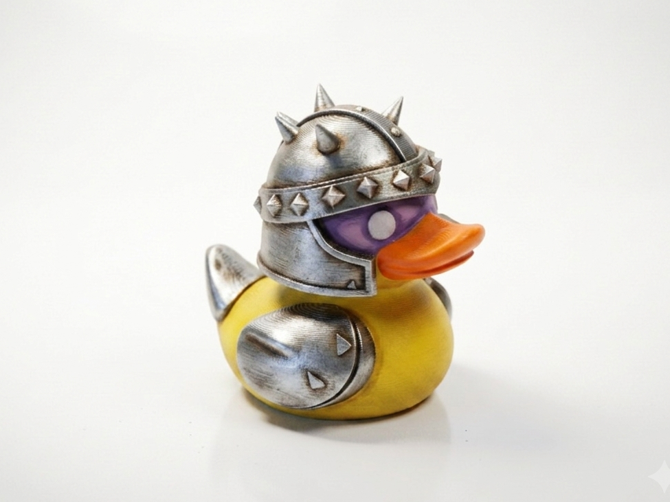 Shredder Rubber Duck TMNT Figurine 3D Printable