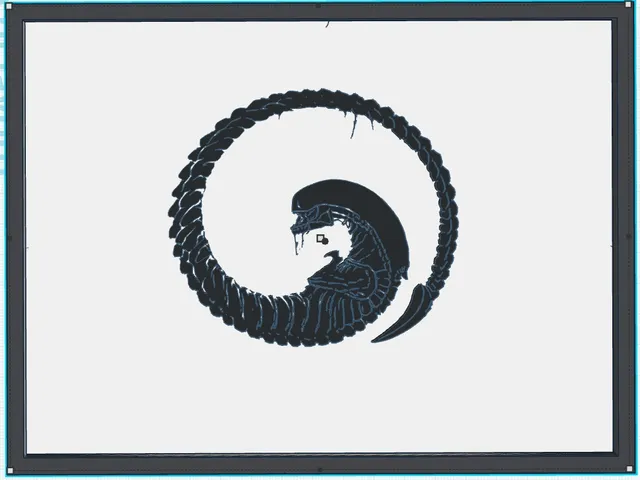 Alien Wall Plaque - Xenomorph 15x20cm