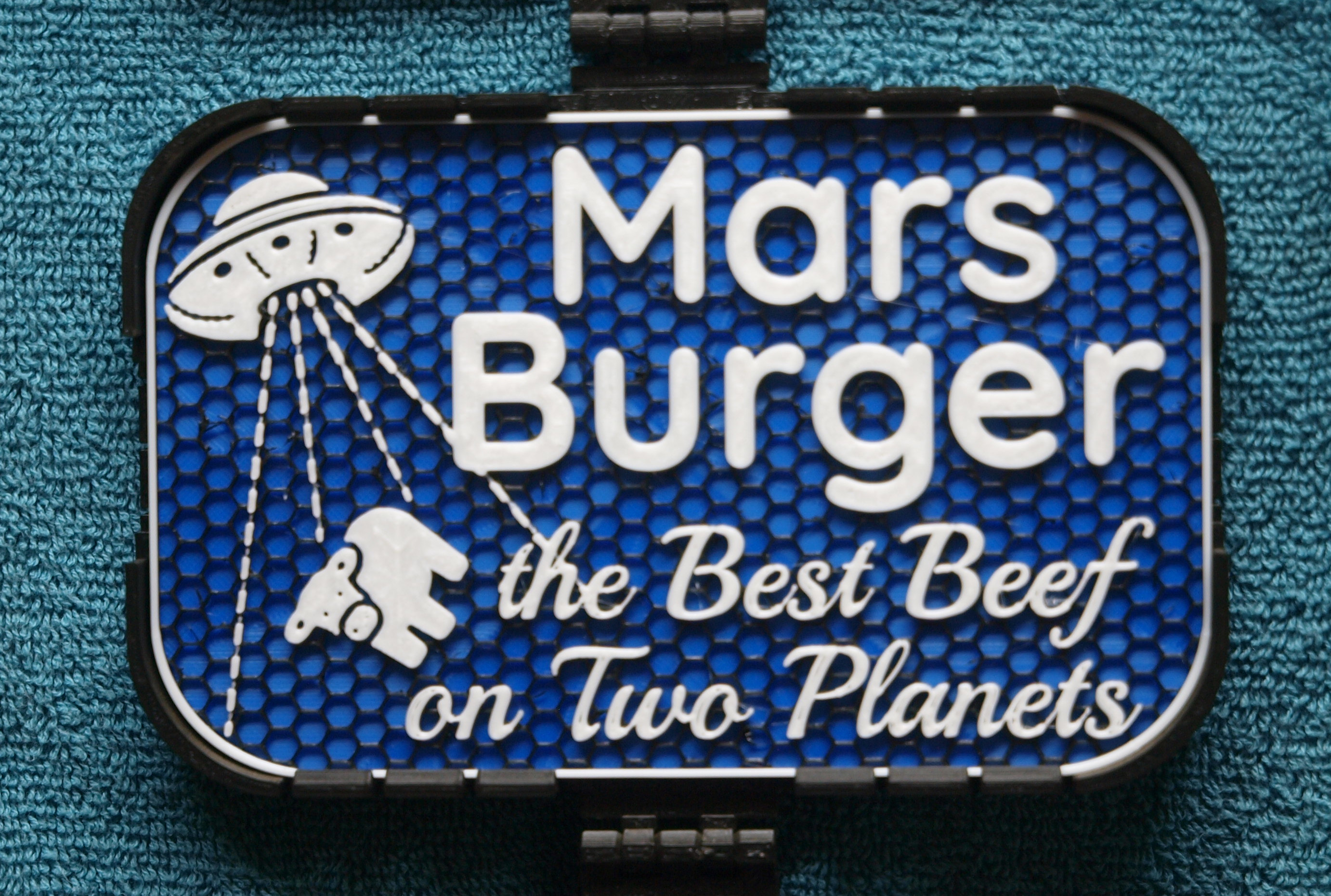 Mars Burger sign