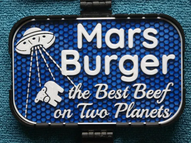 Mars Burger sign