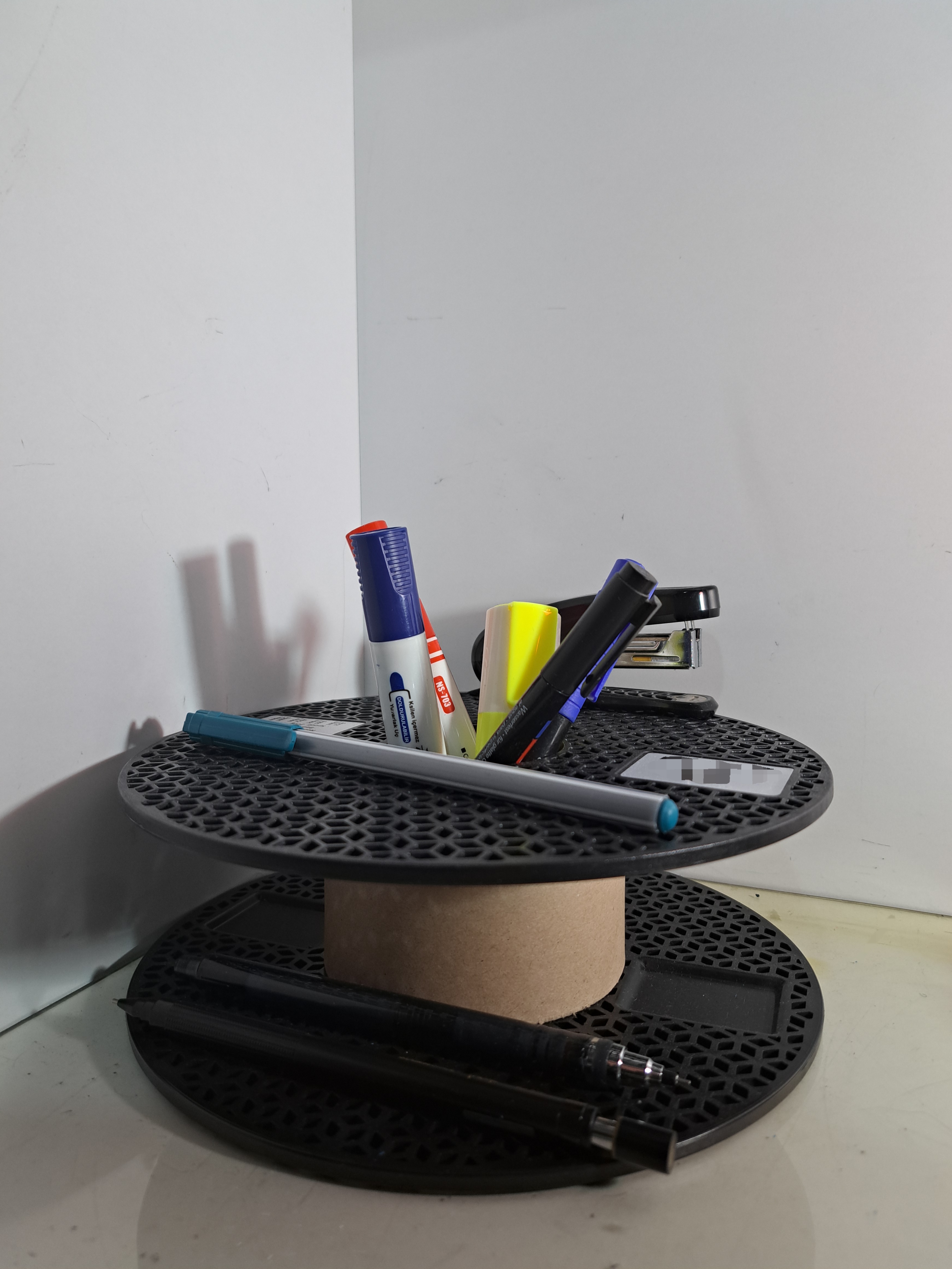 3D Spool Pencilholder and Desk Organizer