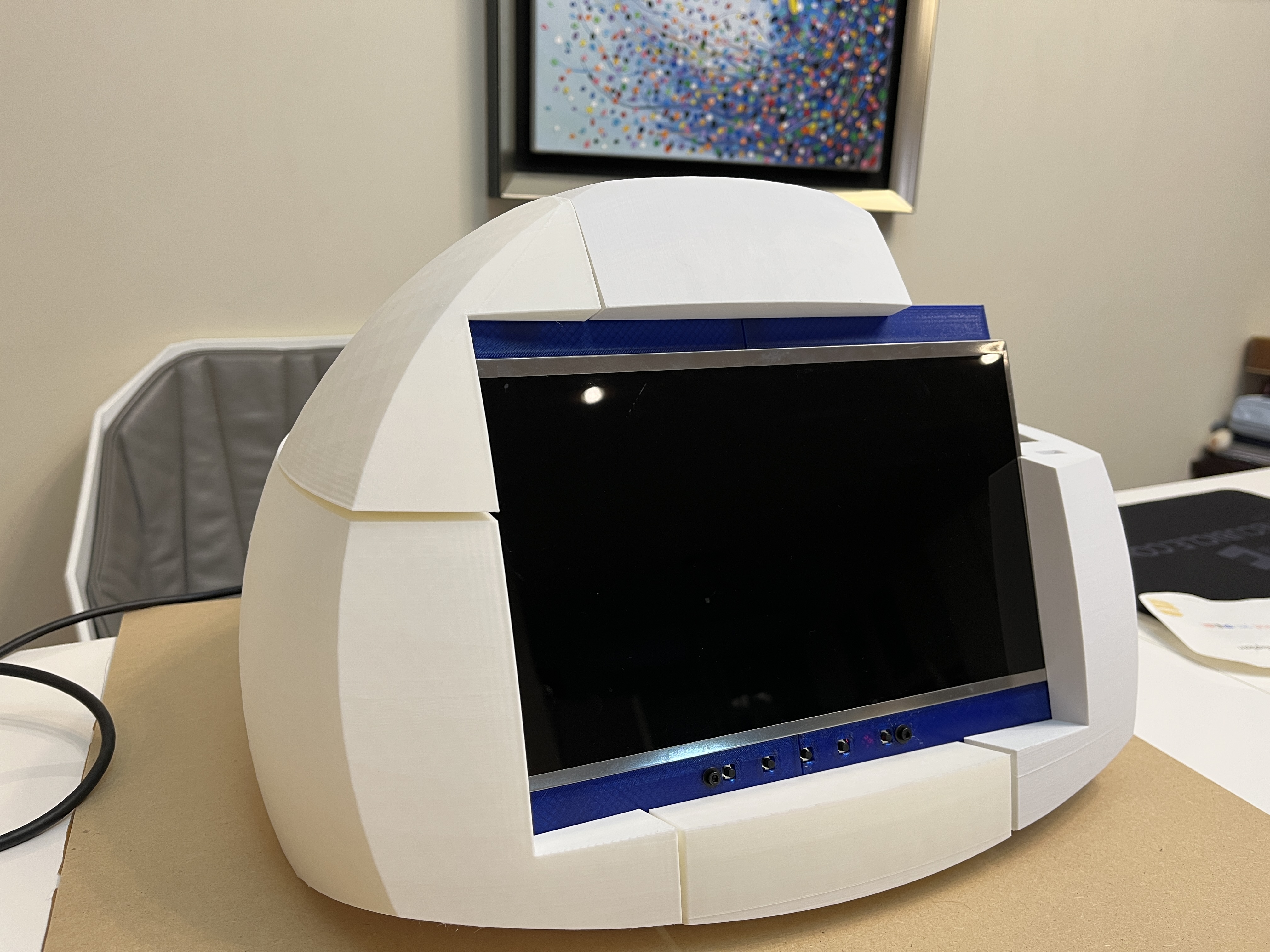 Display extender for "Retro Style Case for 12 inch LCD and single board computer"