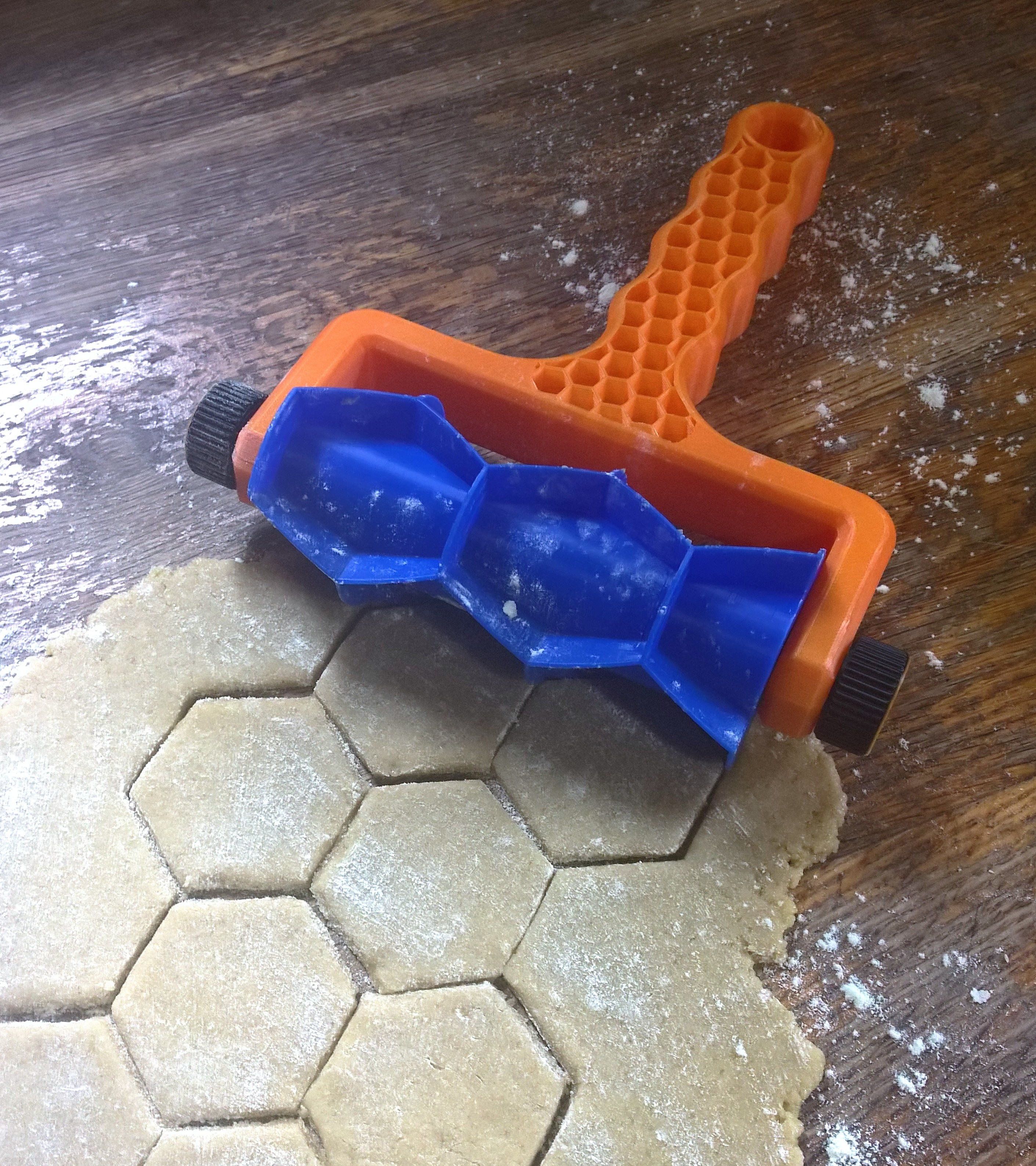 Hexagon Cookie Roller Cutter
