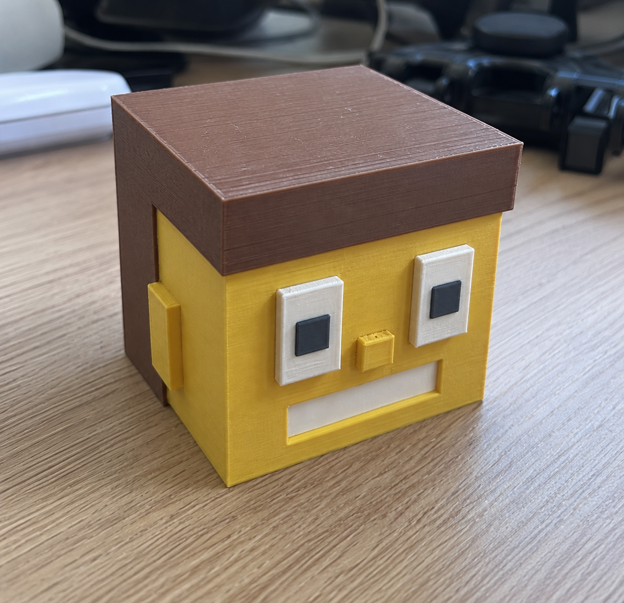 Blocky head