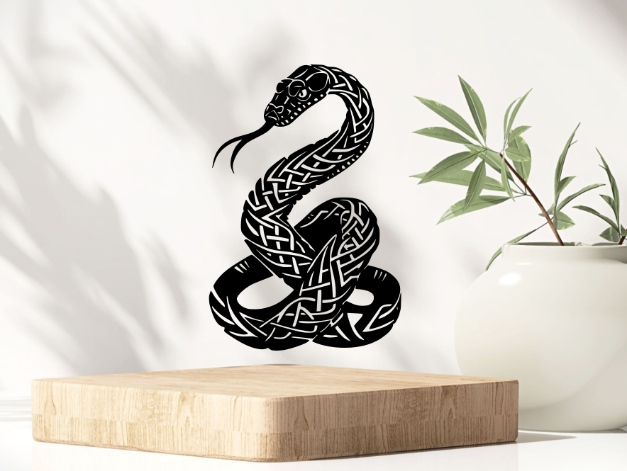 Celtic Snake Wall Art