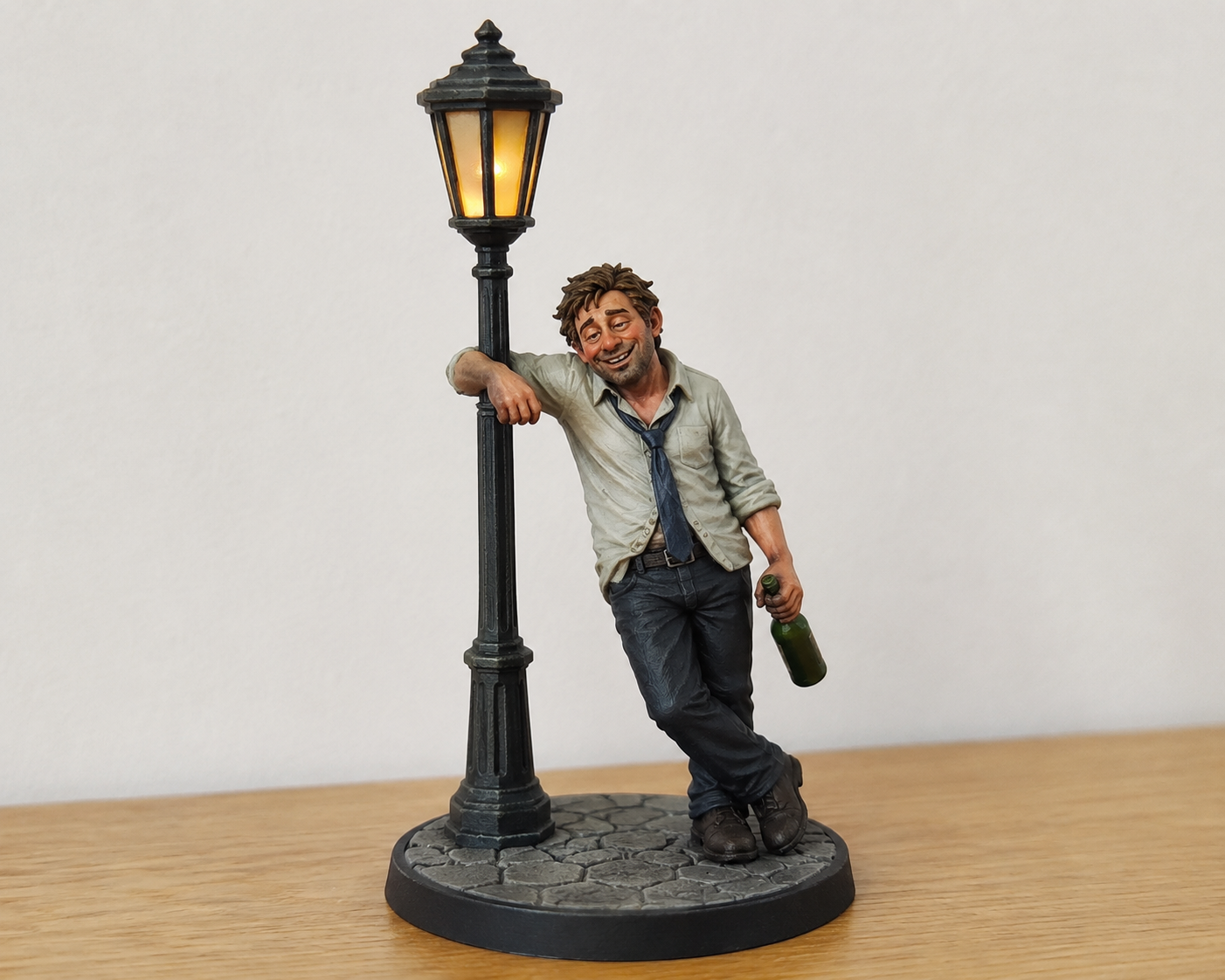 Betrunken an Laterne - Drunk on lantern