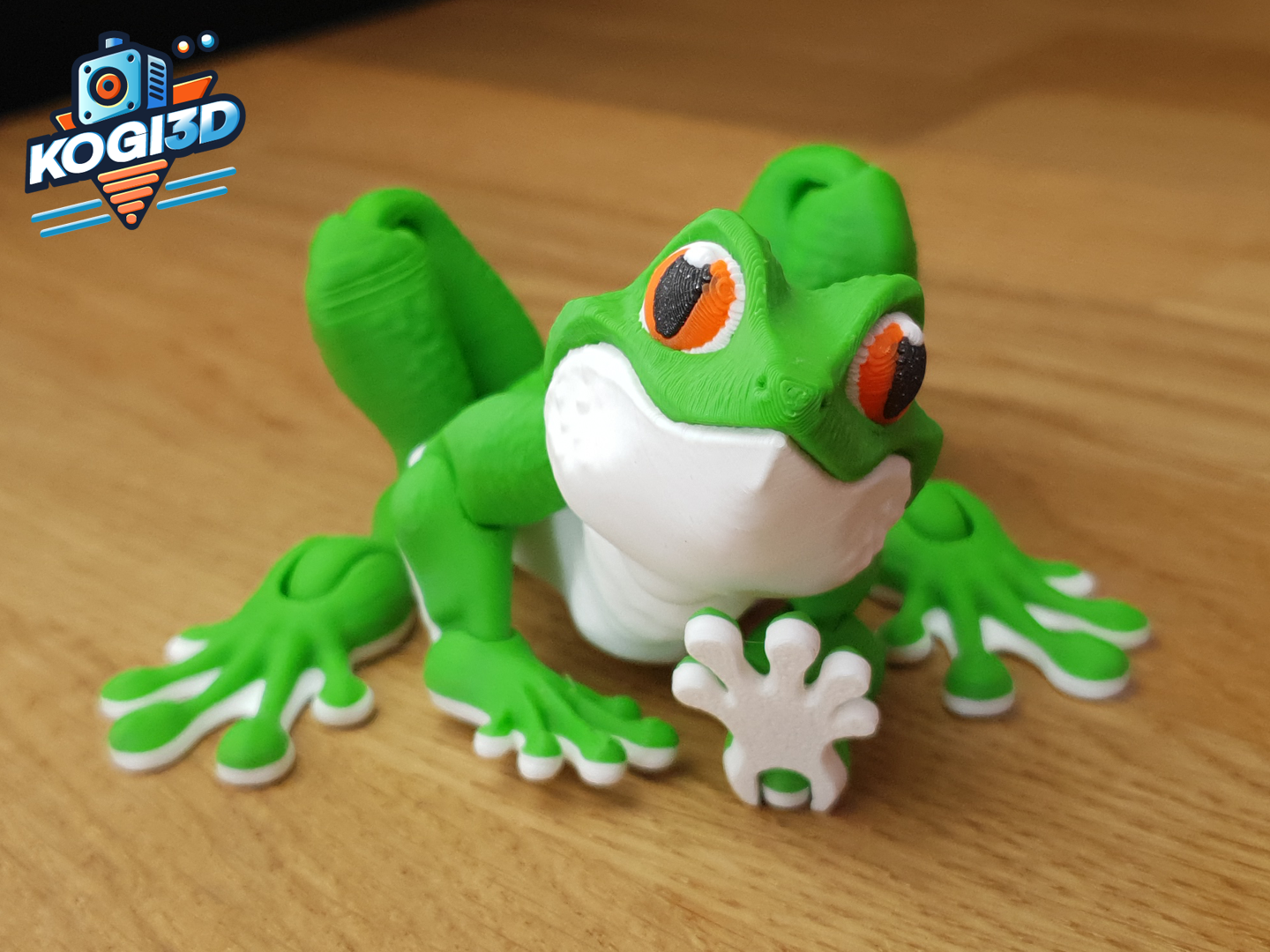 Miniatura 2 do modelo 3D Articulated Tree Frog