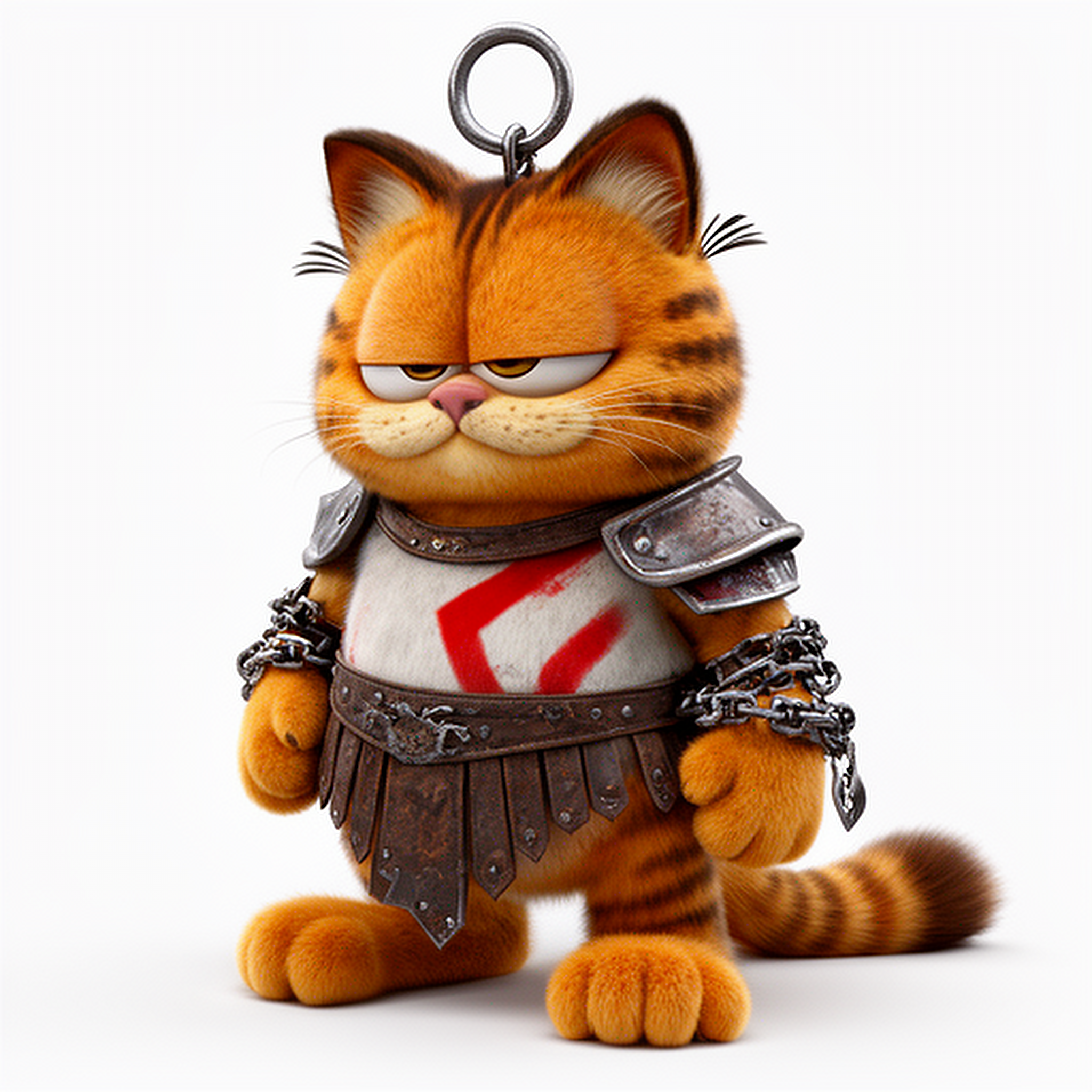 Garfield Kratos Ring Figure