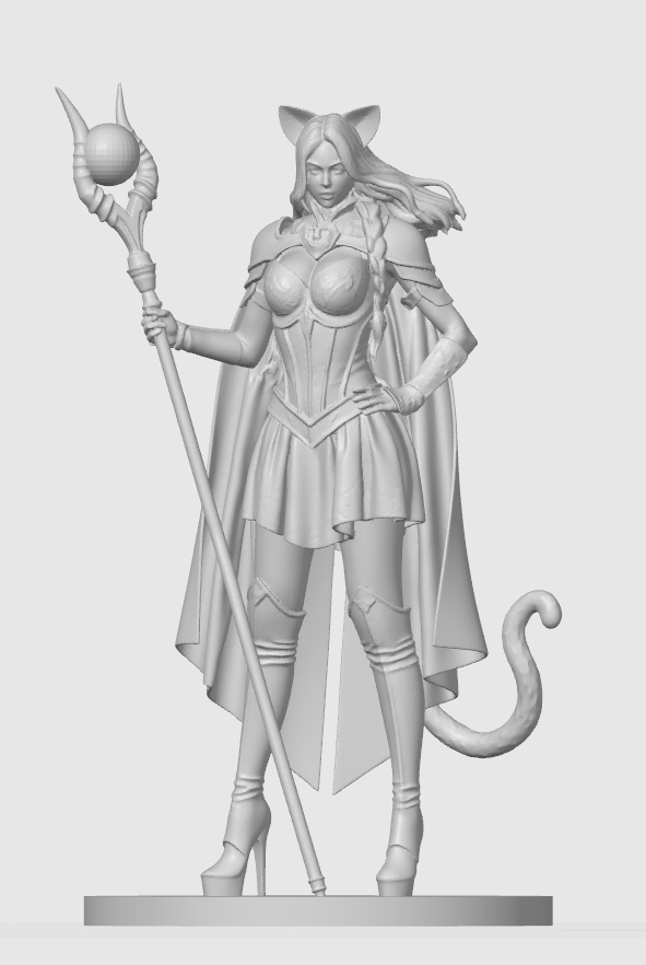 Fantasy cat-girl 1