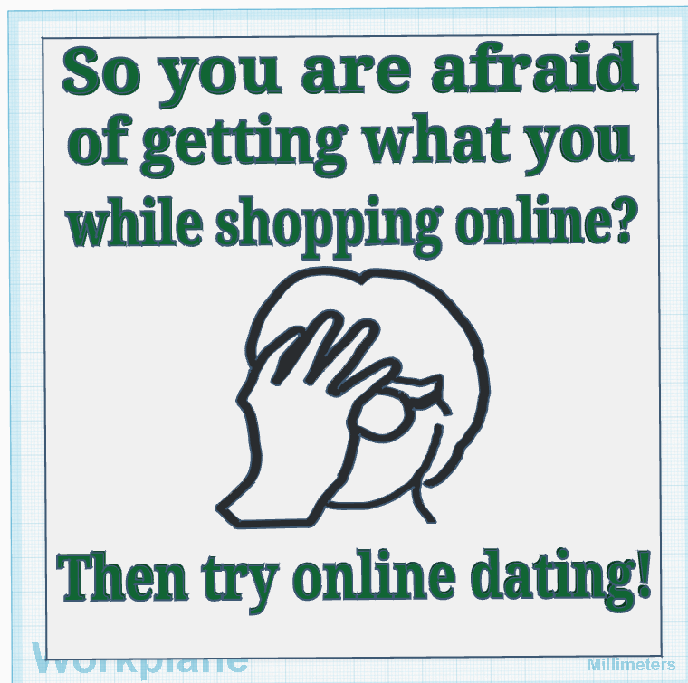 Online Shopping Sign