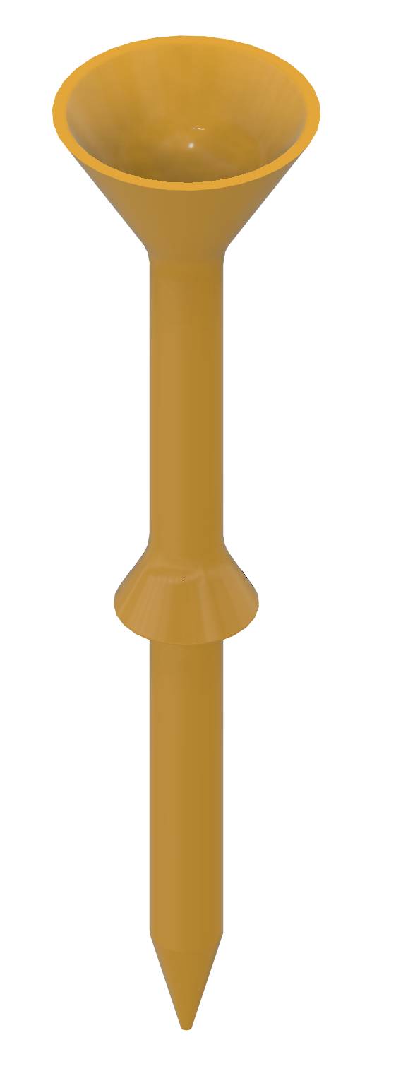 Thumbnail 3 of 3D model Golf - Golf Tee - Martini Tees - 2 inch Regular & 3 1/4 inch Regular, Step Up & Bent
