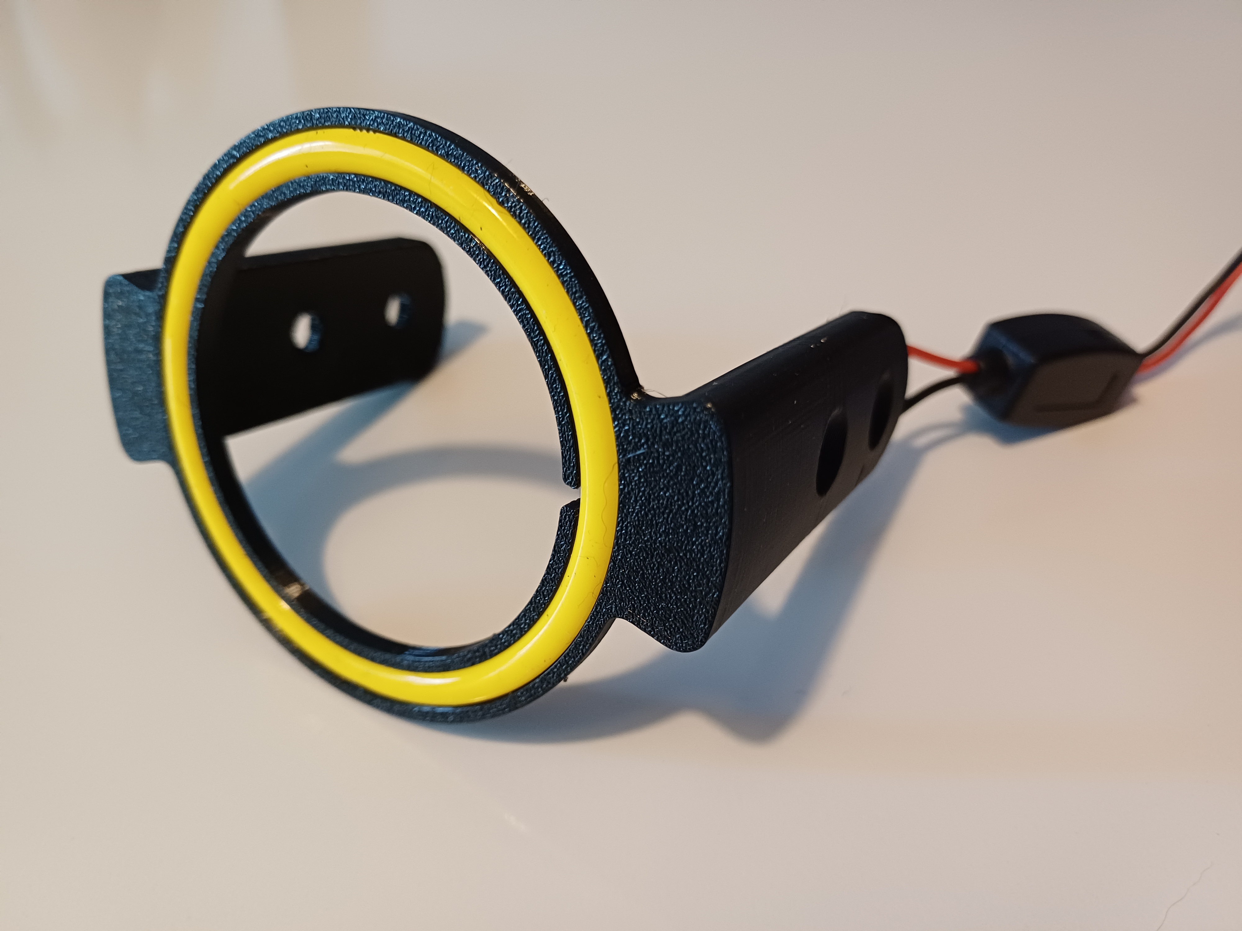 LED Halo Clamp For Additional Motorcycle Lighting