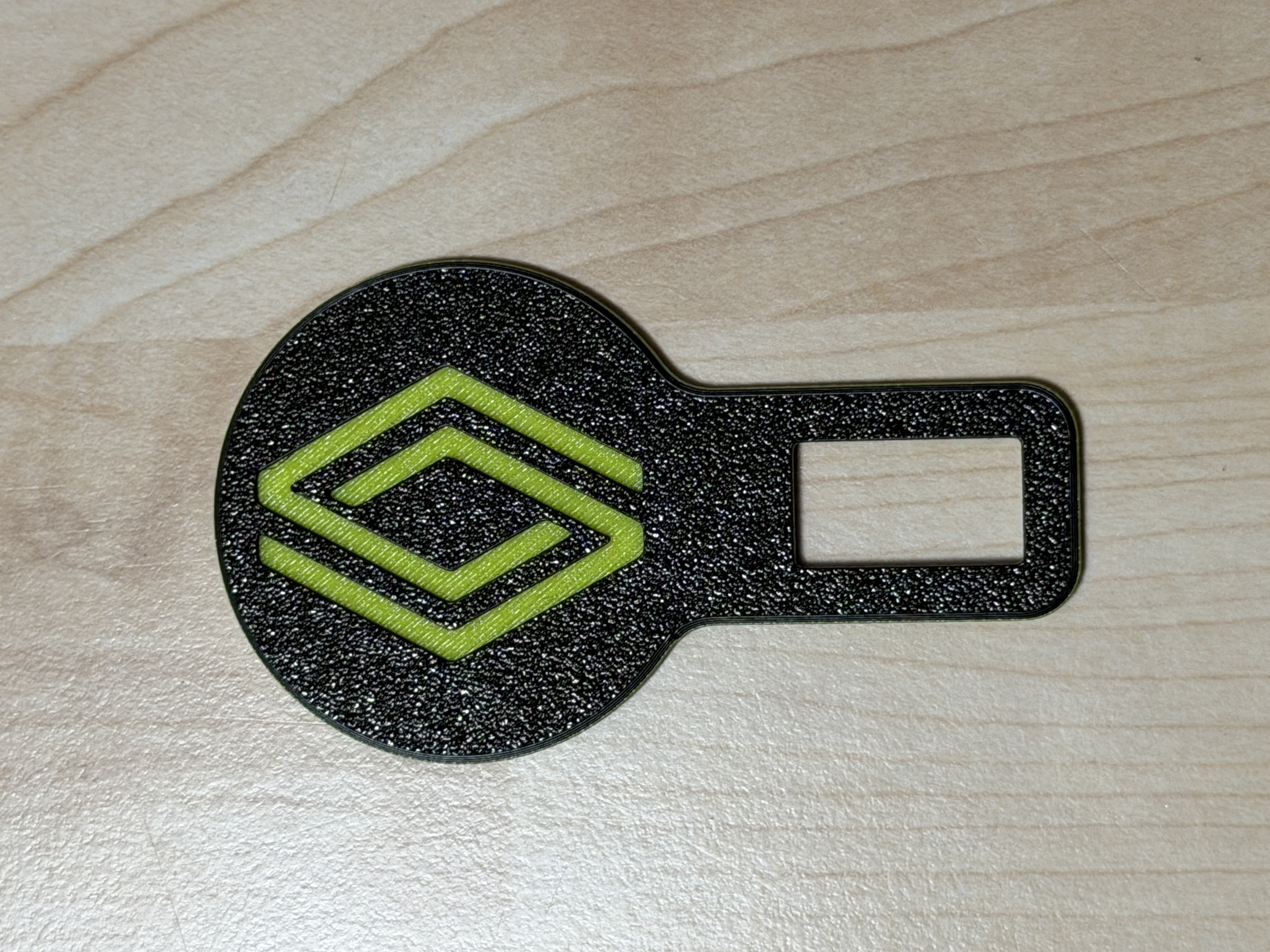 Gurtstecker mit Logo (Audi, BMW, Dacia, Mercedes, Renault, Skoda, VW) / seat belt dummy plug — thumbnail 7
