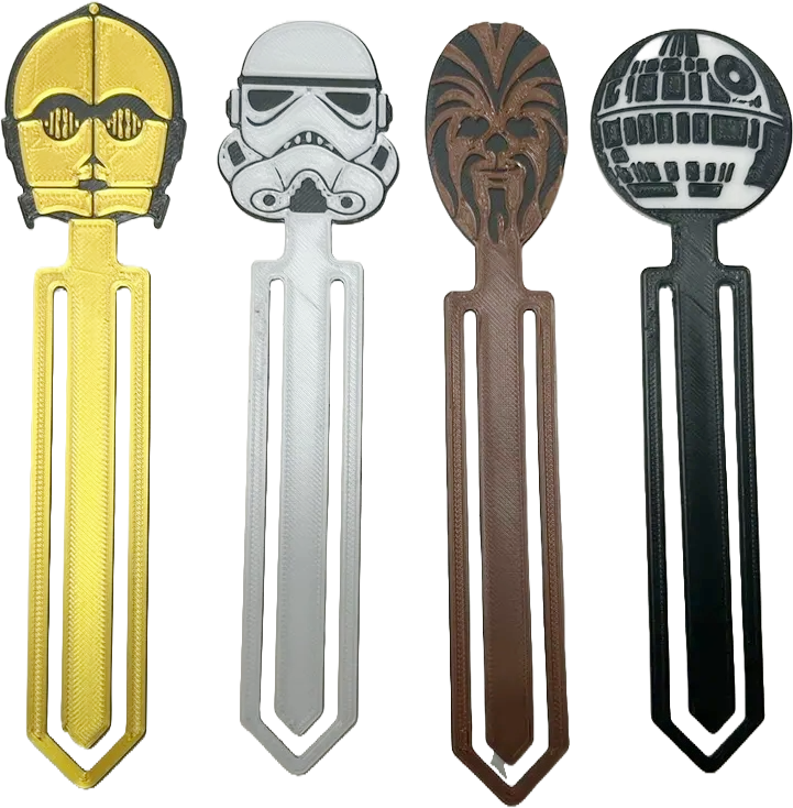 Miniatura 3 do modelo 3D Star Wars Bookmark Collection