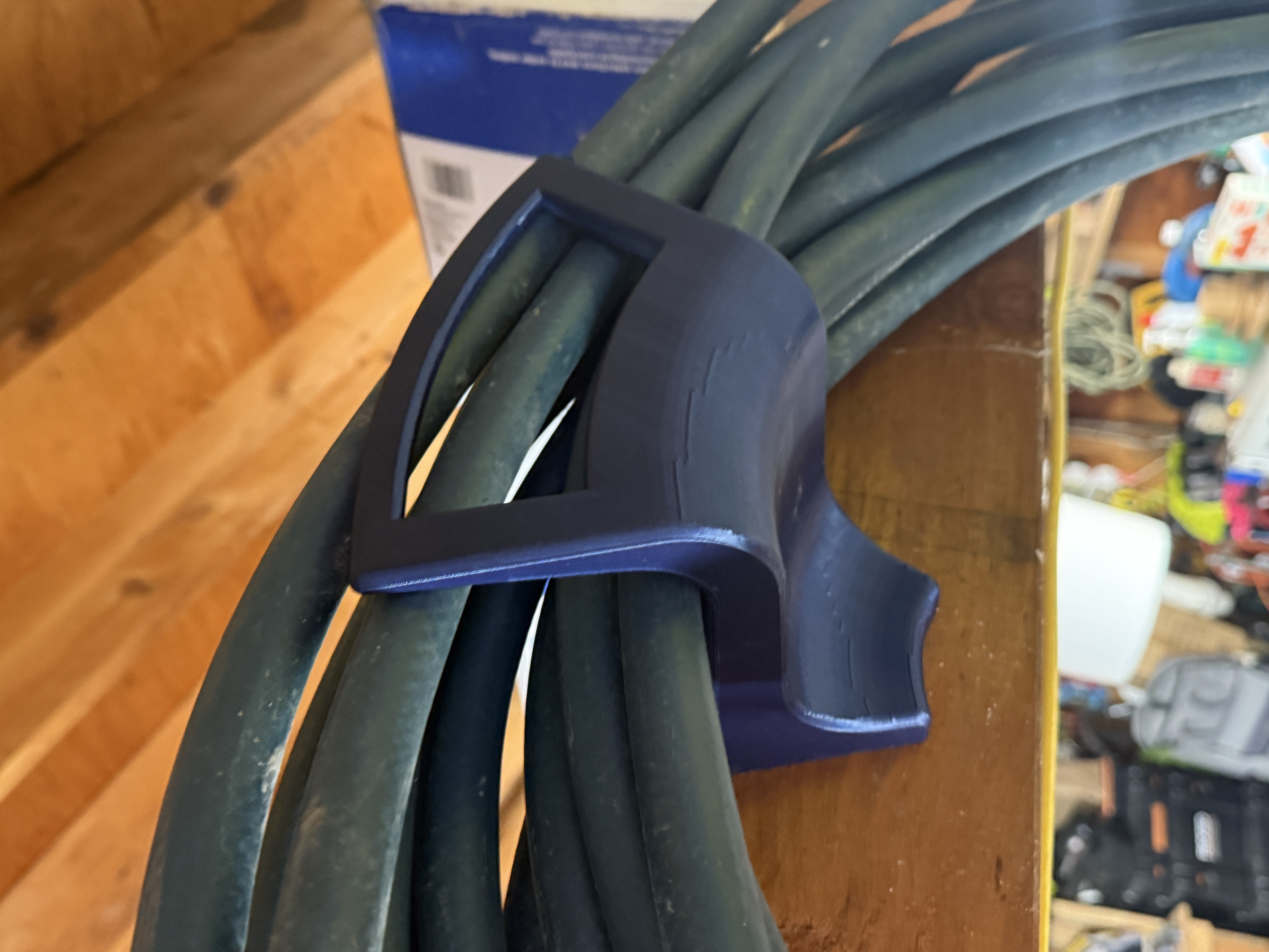 Garden Hose Holder - 2x6 Rafter Mount
