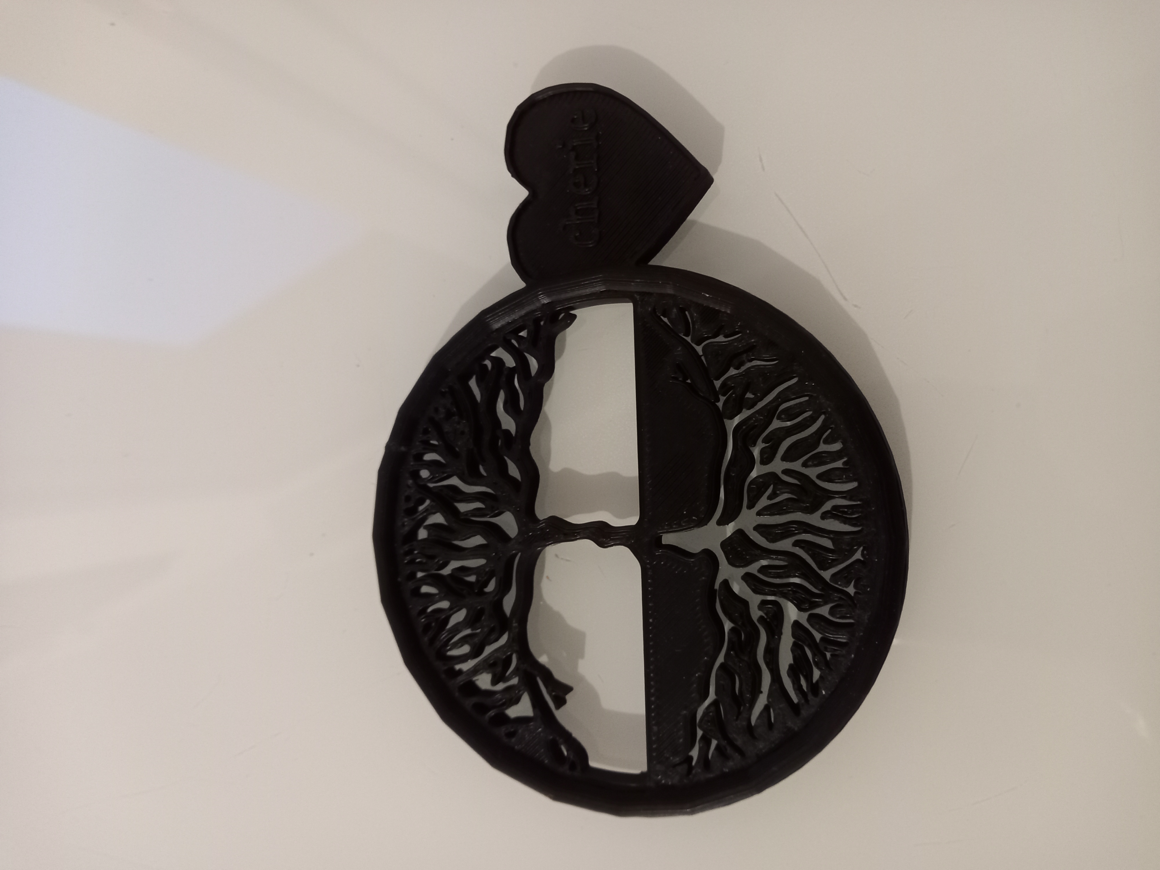 dessous tasse/mug coasters arbre de vie avec repose cuillère