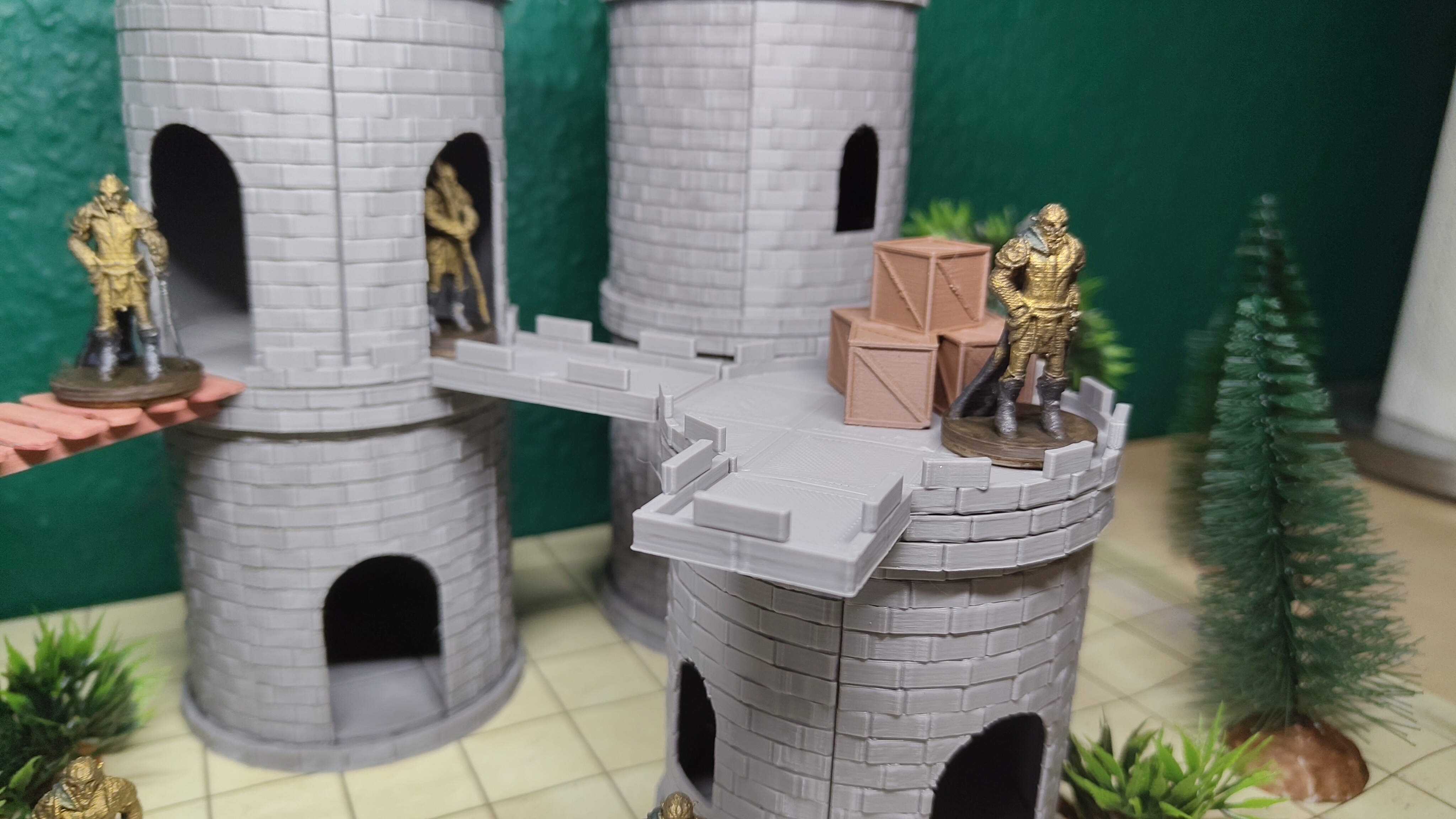 Modular flat pack tower system  - DnD/TTRPG — thumbnail 4
