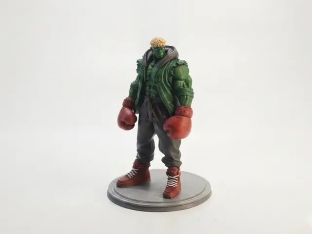 Hulk Boxer Figurine Marvel 3D Printable