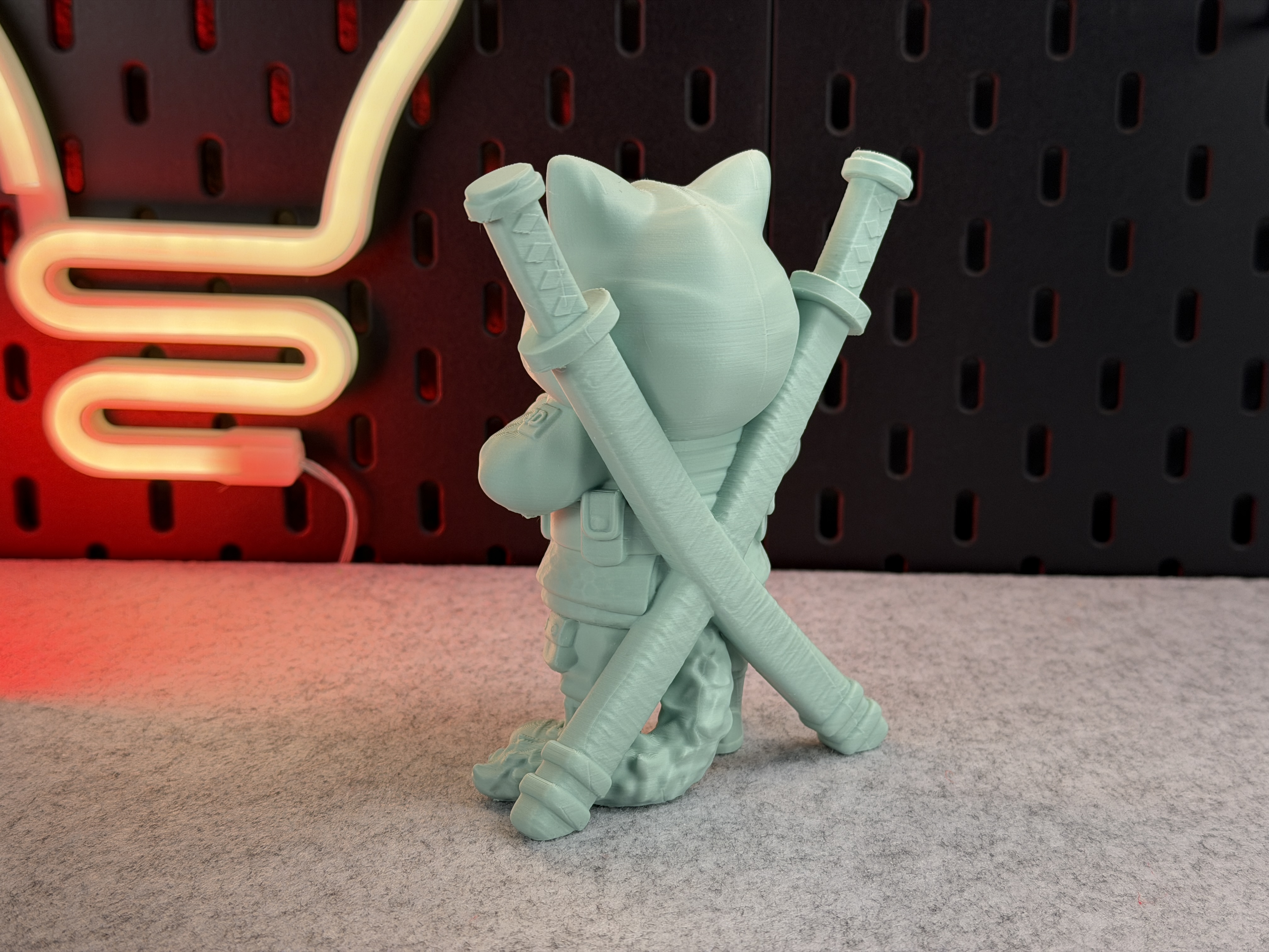 Miniatura 16 do modelo 3D Ninja Cat