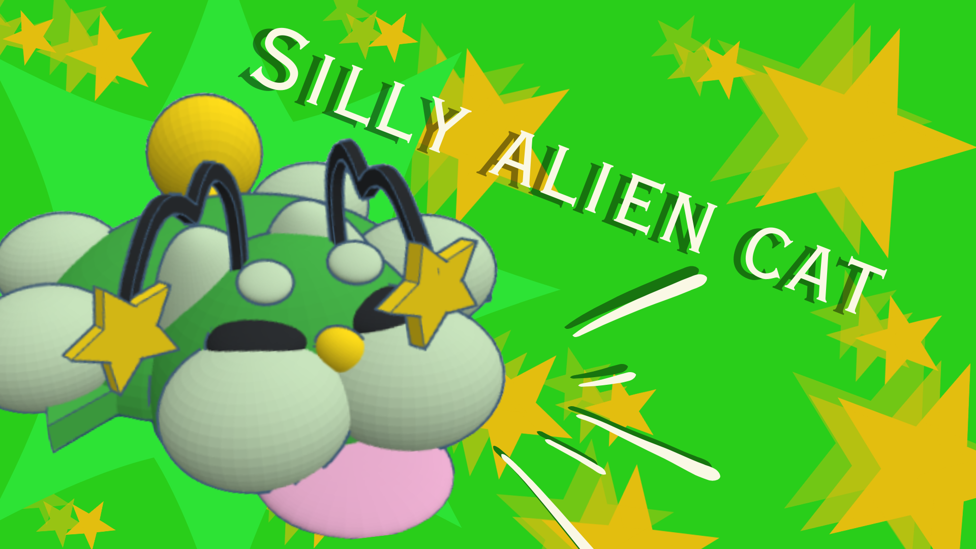 Silly Alien Cat!