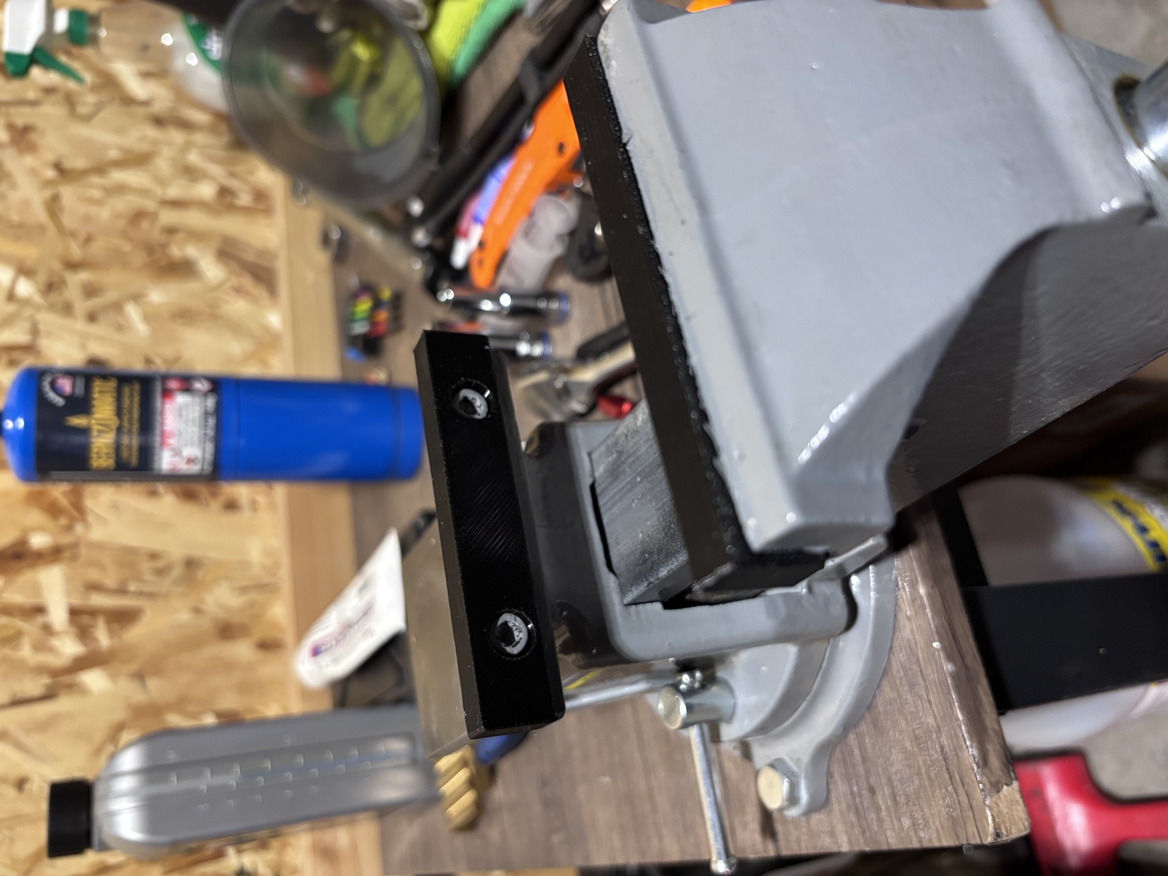 Smooth Soft Jaws for 4" Central Machinery Vise from Harbor Freight