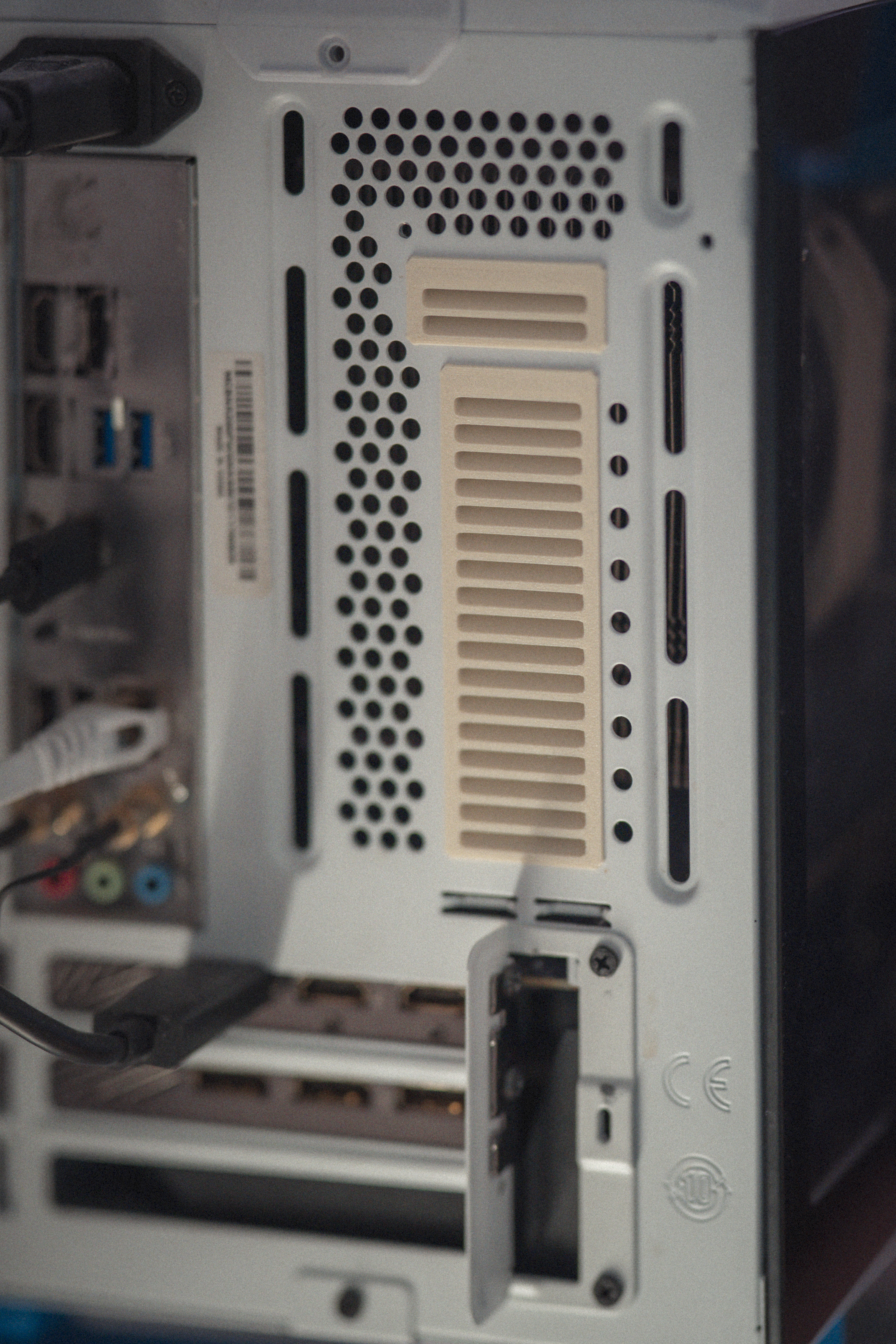 Snapfit NR200 PCIe Slot Covers (Angled) for Coolermaster NR200 Case