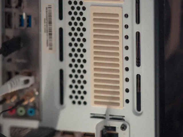 Snapfit NR200 PCIe Slot Covers (Angled) for Coolermaster NR200 Case