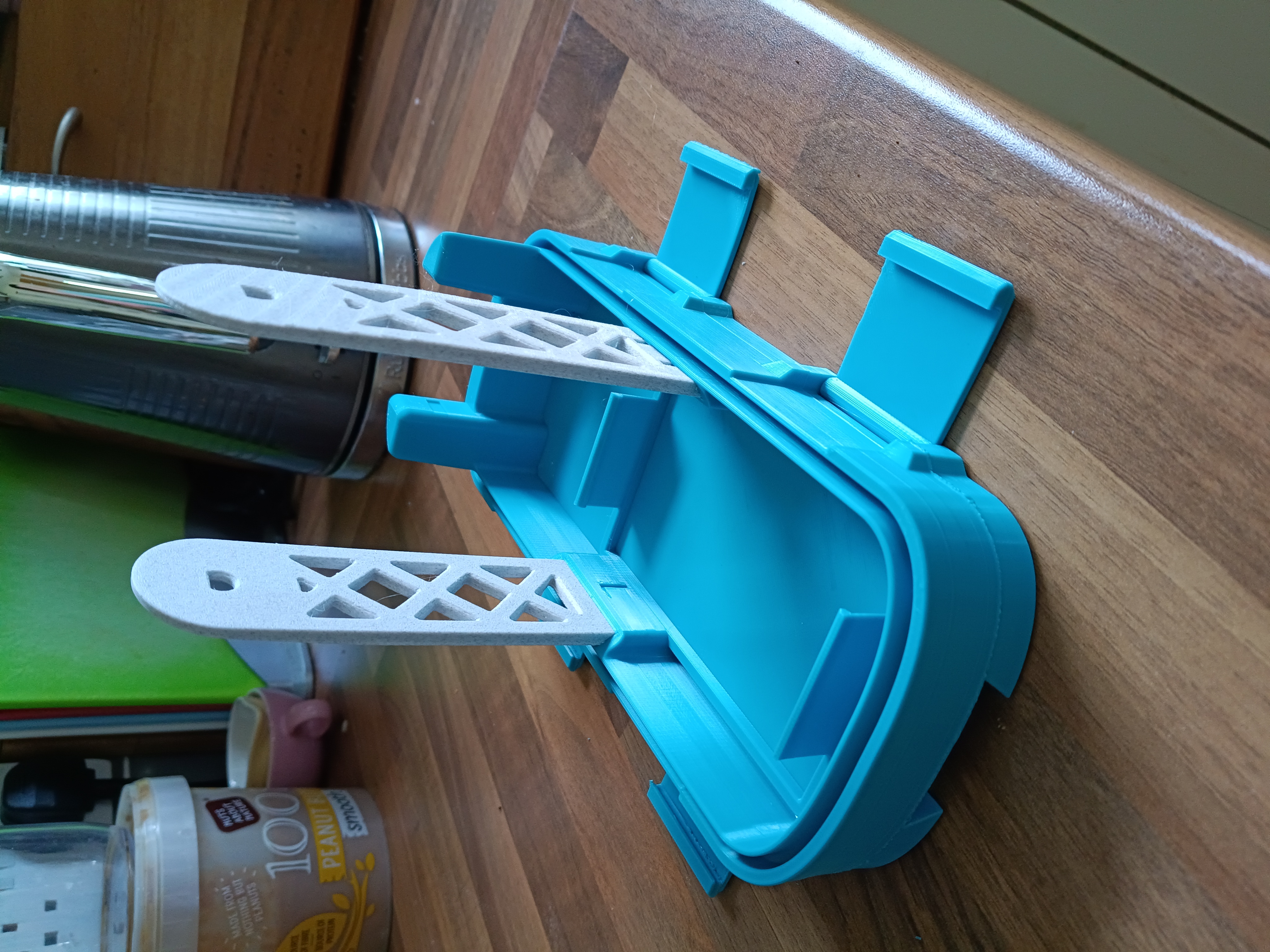 Quick Swap Dovetail Ceiling mount for Gunmarkpla's Ultimate drybox 3D model