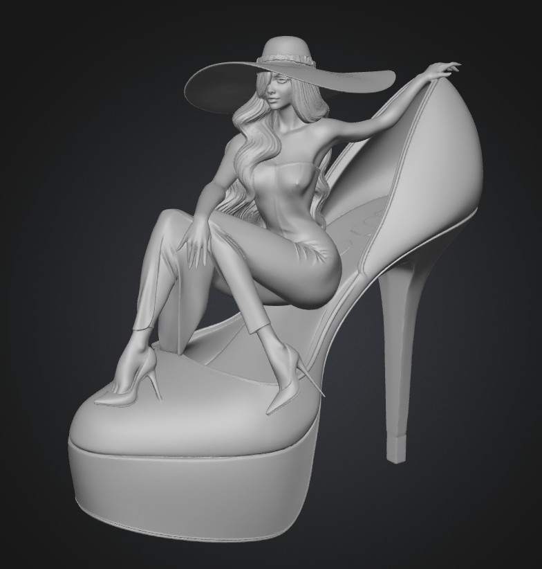 Elegance on a Giant Heel