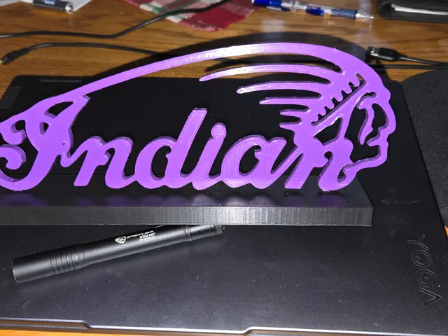 Indian Motorcycle desk logo