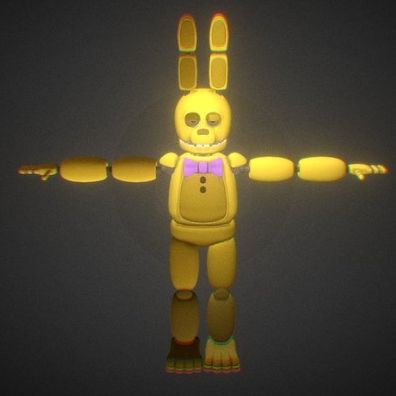 springbonne (fnaf full body mask) by David Lorenz | Download free STL ...