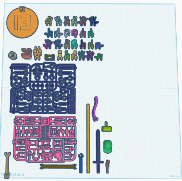 Titan 13 Extra hands Etc