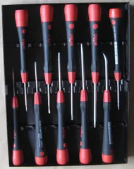 Wiha PicoFinish screwdrivers prametric Tray w. Lid