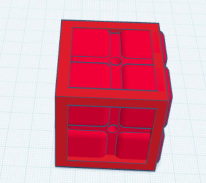 rigged cube in a box