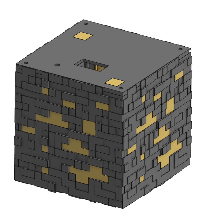 A minecraft orb 3D model