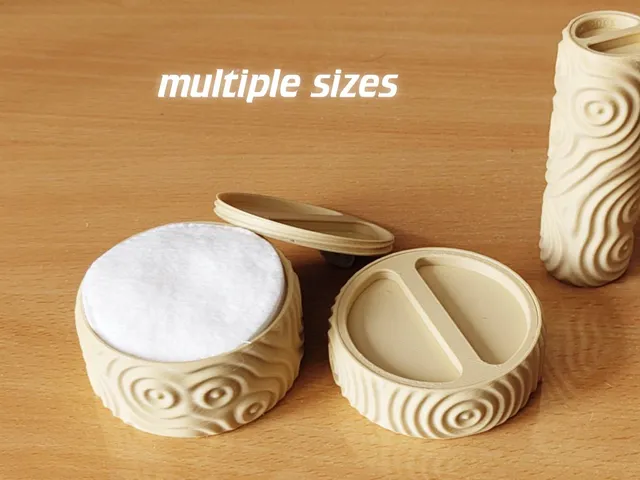 cotton pad travel box