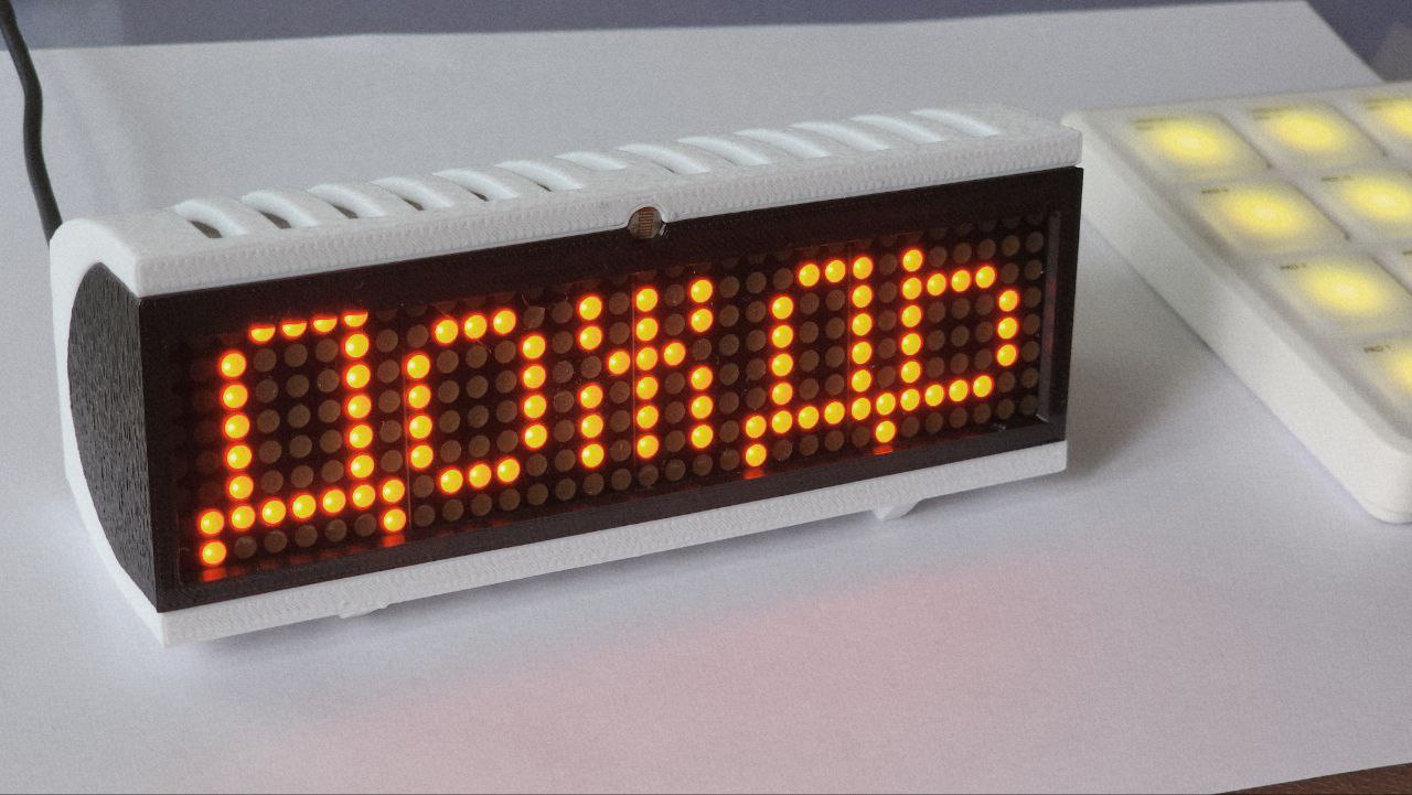 MAX7219 Clock — miniatura 9