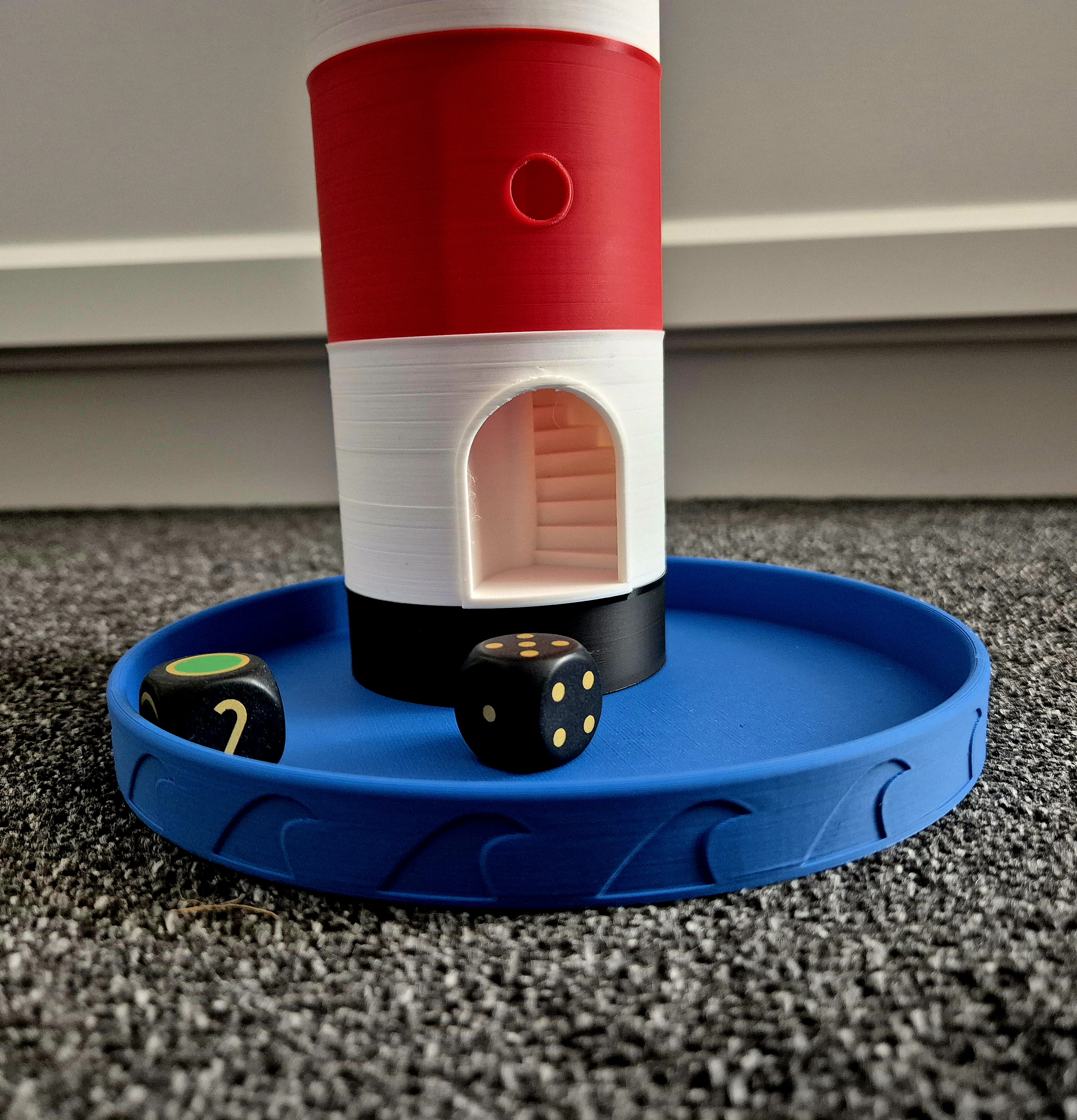 Miniatura 3 do modelo 3D Dice Lighthouse