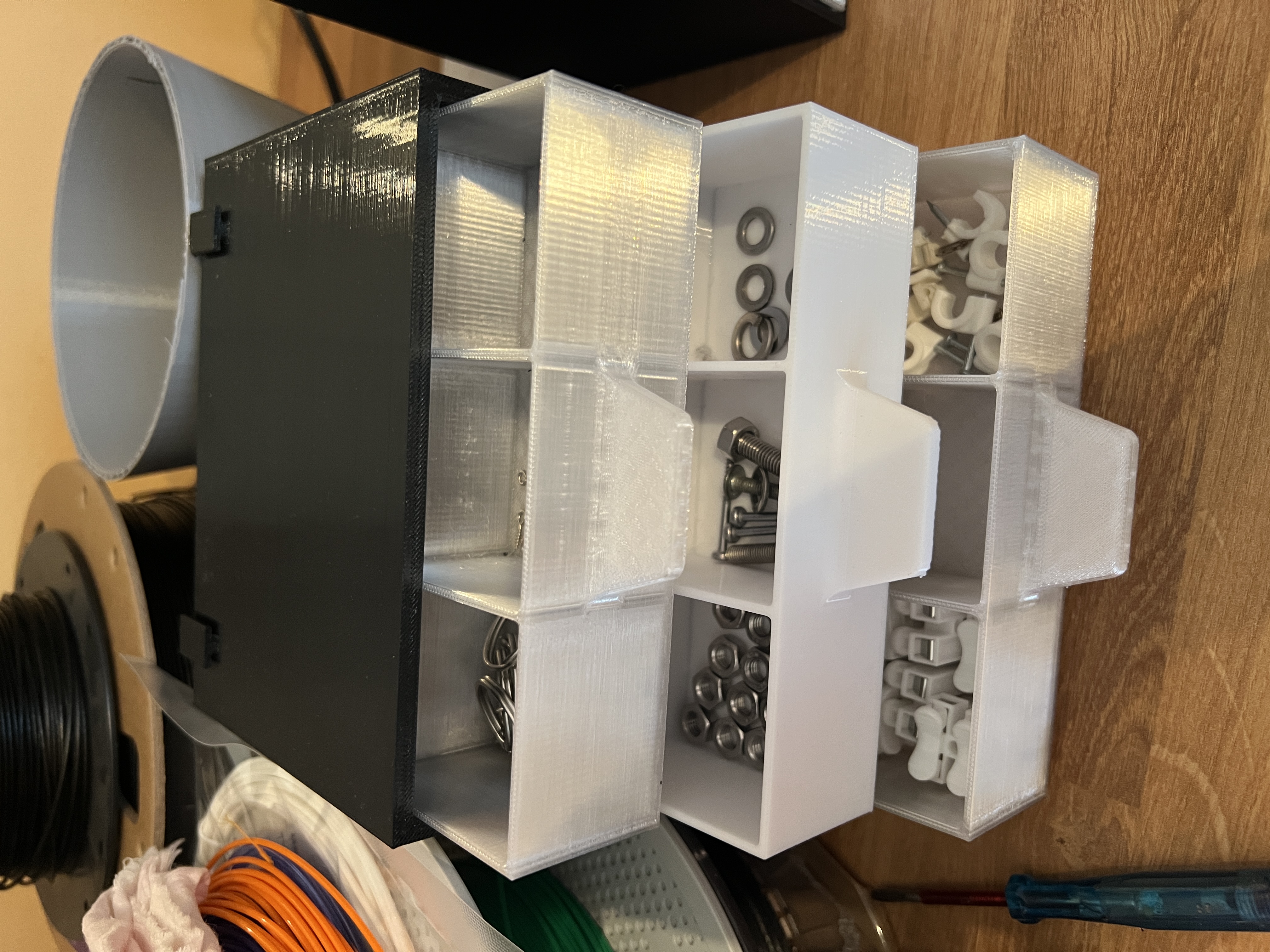 Modular Storage Box with Drawers