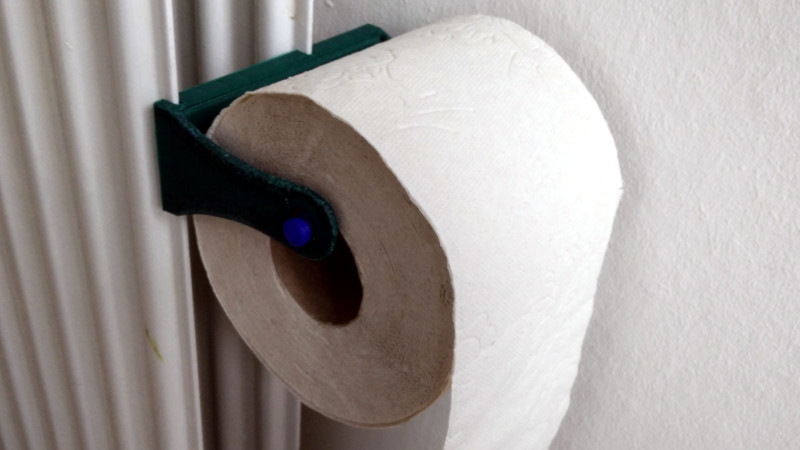 Toilet Paper Dispenser - Rollenhalter für Klopapier by planetar ...