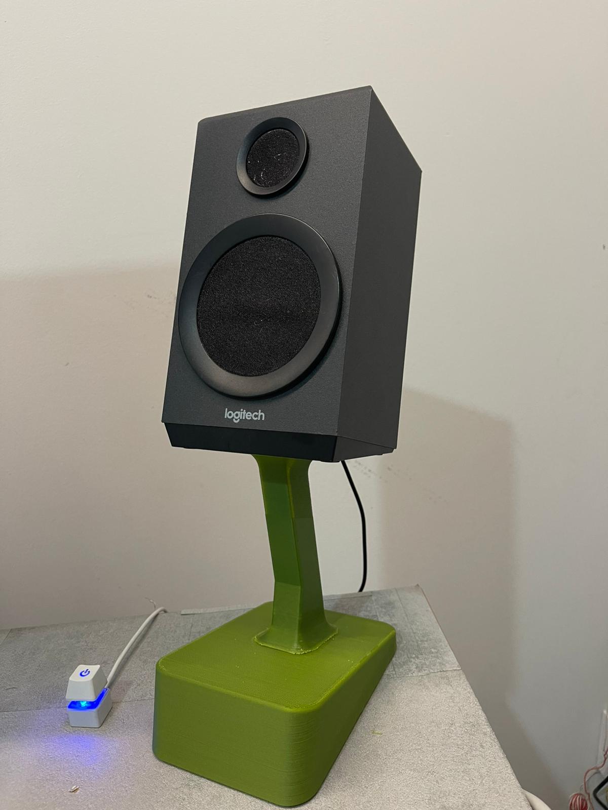 Logitech speaker desk stand 3D model