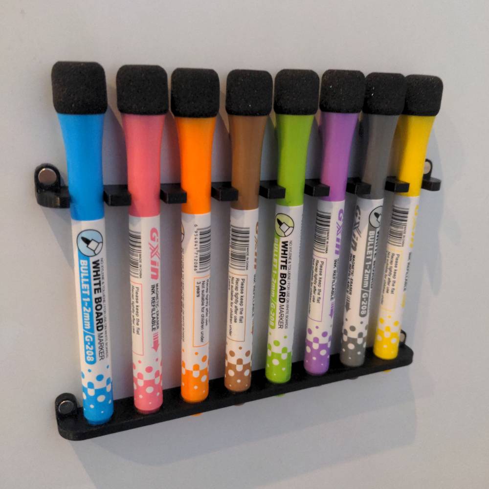 GXIN G208 whiteboard marker holders by ElementW Download free STL model