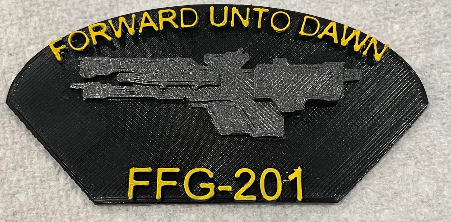 Halo UNSC Forward Unto Dawn (FFG-201) Patch