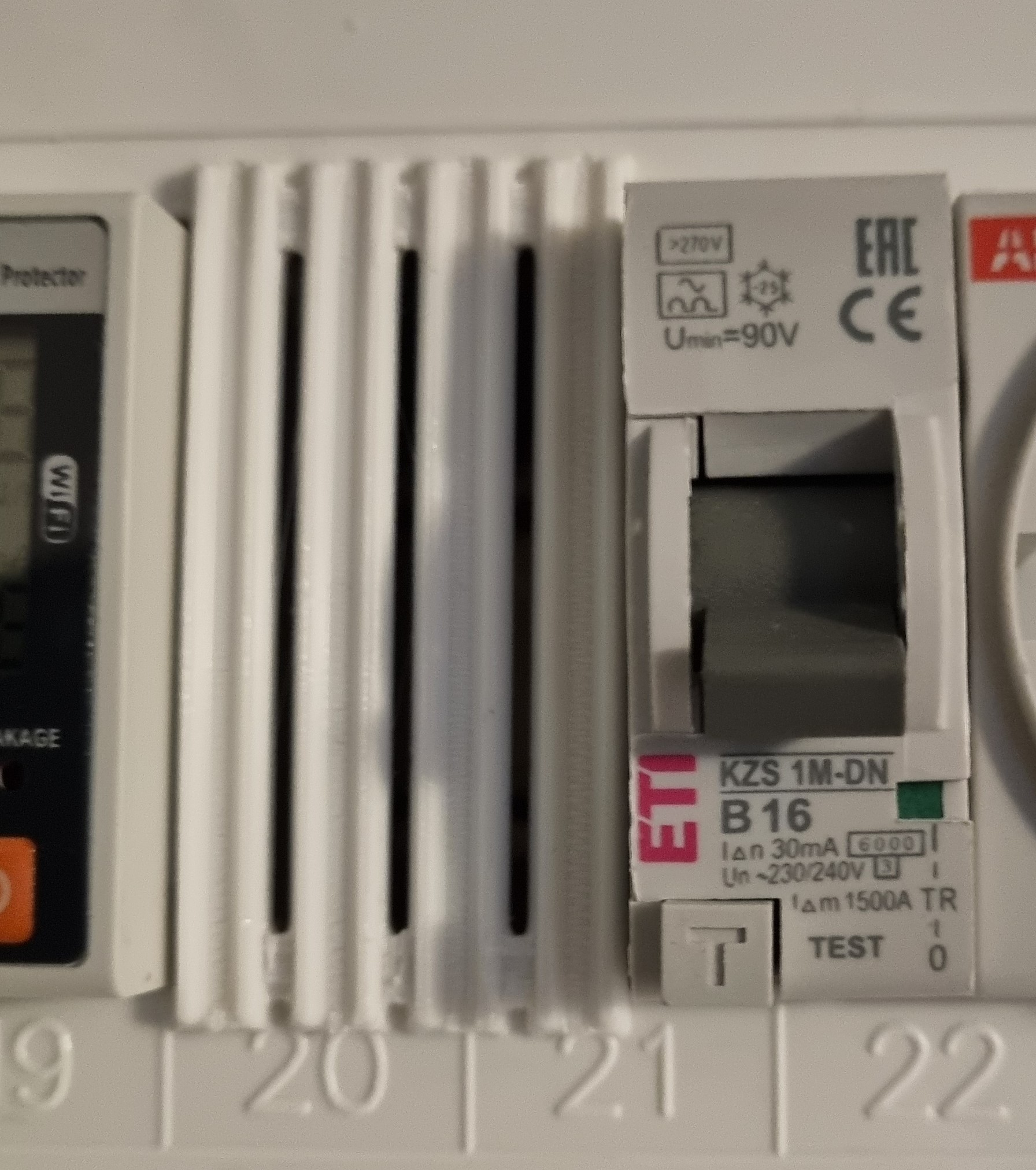 Cover for household electrical panel